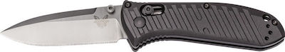 Benchmade Mini Presidio II Pocket Knife Black with Blade made of Stainless Steel in Sheath