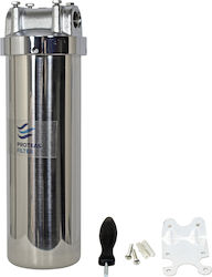Proteas Filter Συσκευή Φίλτρου Νερού Κάτω Πάγκου / Κεντρικής Παροχής Μονή 3/4'' EW-021-0403
