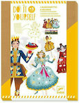 Djeco Artizanat pentru Copii DIY Cinderella Puppets pentru Copii 5++ Ani