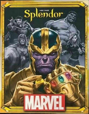 Asmodee Board Game Splendor Marvel for 2-4 Players 12+ Years (EN)