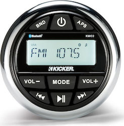 Kicker KMC2 Ηχοσύστημα Σκάφους 4x50W Αδιάβροχο με Bluetooth / USB Μαύρο
