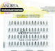 Andrea Lashes Smocuri Individuale Flair Lung Negru Flair Long Black 56 Bucăți