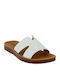 Antrin Graciella 140 Women's Flat Sandals Anatomic in Silver Color