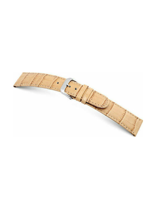 Strap LEATHER RIOS Argentina Beige 20mm