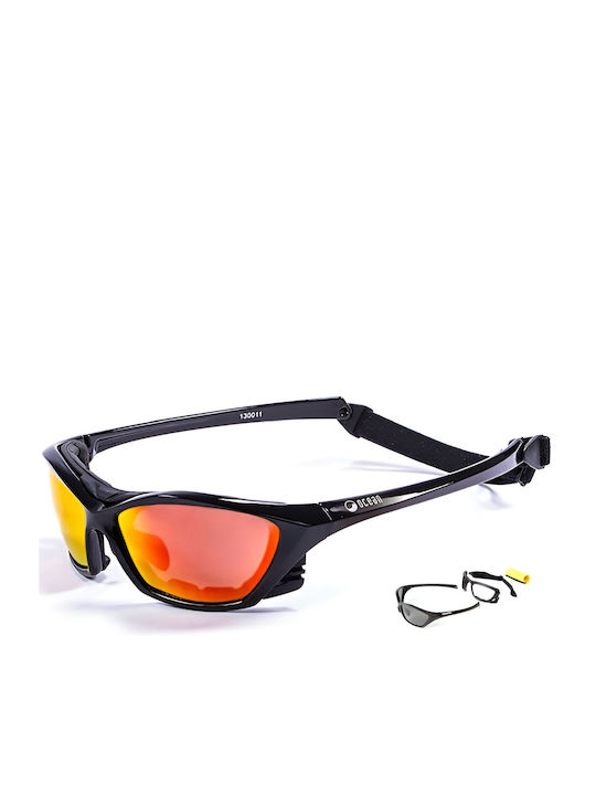 Ocean Sunglasses Lake Garda Ochelari de soare Μαύρα cu Cadru