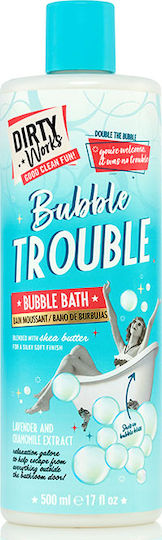 Dirty Works Bubble Trouble Cremiges Schaumbad & Duft Rosen 500ml