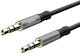 XO 3,5mm Klinkenkabel 3,5mm Stecker - 3,5mm Stecker Schwarz 1m