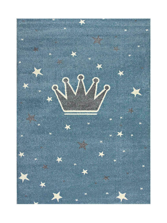 Madi D103A Kids Rug Cotton Albastru 133x190cm 103 BLUE-133x190