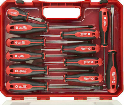 Milwaukee Set 12 Magnetic Screwdrivers