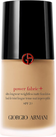 Giorgio Armani Power Fabric Foundation Mov/alb SPF25 4.5 Auriu deschis 30ml