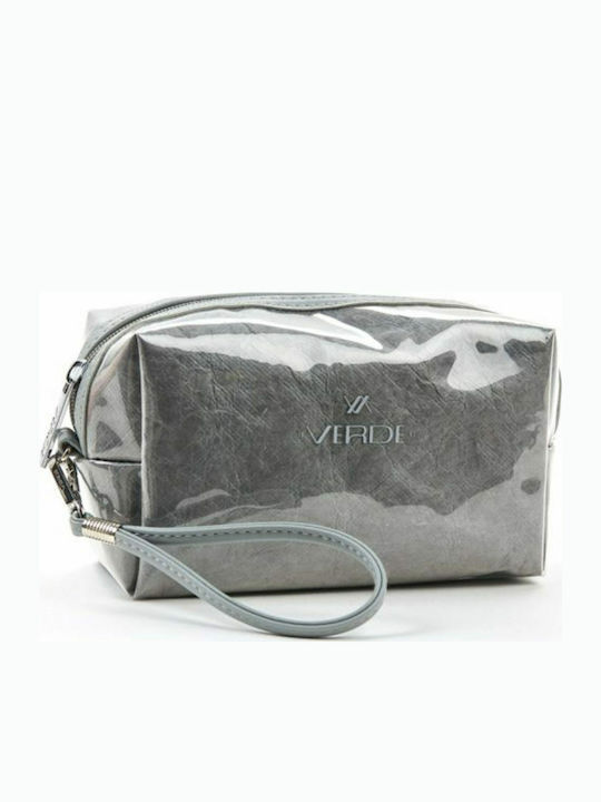 Verde Damen Necessaire in Gray Farbe 17cm