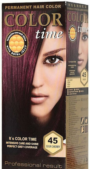 Rosa Impex Color Time Βαφή Μαλλιών 45 Sour Cherry 40ml