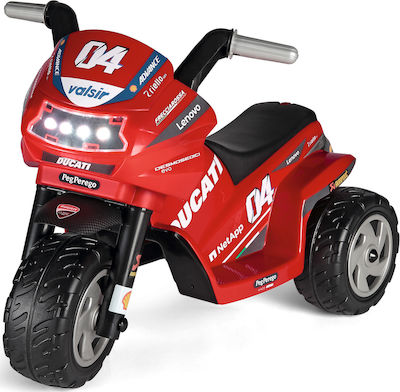 Παιδική Μηχανή Mini Ducati Evo Ηλεκτροκίνητη 6 Volt Κόκκινη