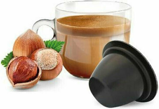 Tiziano Bonini Capsule Ciocolata Nocciolino Alune de padure Compatibile cu Mașina Nespresso 10capace