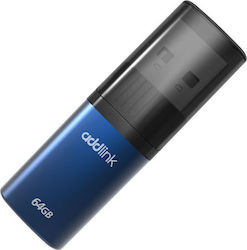 Addlink U15 64GB USB 2.0 Stick Albastru