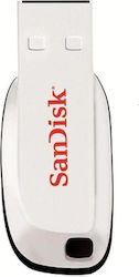 Sandisk Cruzer Blade 16GB USB 2.0 Stick Alb