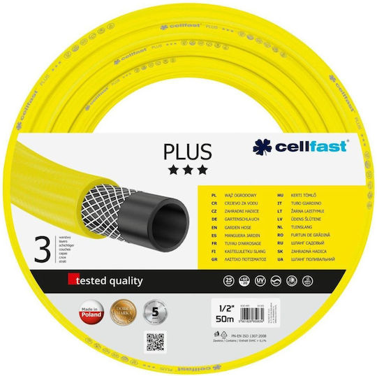 Cellfast Λάστιχο Bewässerung Plus 1/2" 50m