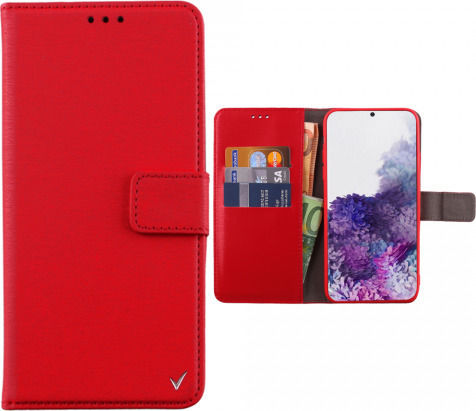 Volte-Tel Allure Magnet Brieftasche Synthetisches Leder Rot (Galaxy S20+)