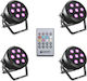 Cameo Φωτορυθμικό LED PAR ROOT Par 4 Set 1