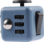 Anti Stress Fidget Cube 6 Sides Μπλε