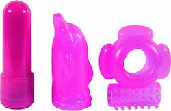 ToyJoy Sky High Vibrators for Couple Set Σετ Hot Pink
