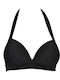 Solano Swimwear Triangle Bikini Top Emily Black