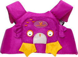 Cangaroo Safety Harness Owl Проходилка Животинче с Поддържащи Колани за 6++ Месеца 103309 Розов