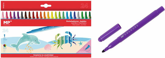 Madrid Papel Jumbo Markers Drawing Markers Thick Set 24pcs
