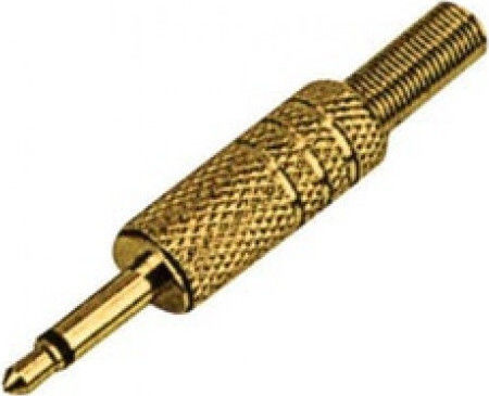 Lz D011G 3.5mm Jack male Επιχρυσο (01.096.0008)