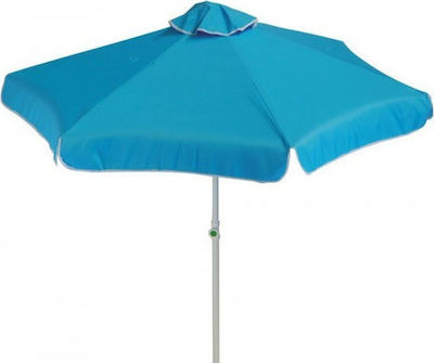 Ε 2698 Relax Beach Umbrella Ciel Diameter 1.80m Light Blue