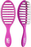 Wet Brush Speed Dry Brush Bürste Haare für Entwirren Lila