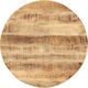 vidaXL Round Solid Wood Table Surface Natural 60x60cm