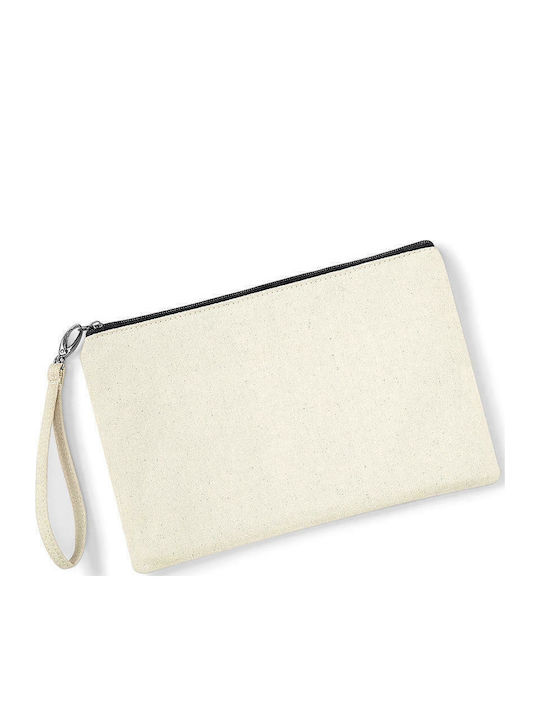 Toiletry Bag W520 in Beige color 26cm