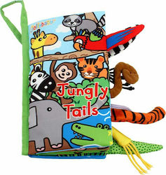 Jollybaby Aktivitätsbuch Jungly Tails aus Stoff für 0++ Monate
