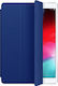 Tri-Fold Flip Cover Piele artificială Albastru (iPad Pro 2020 12.9")