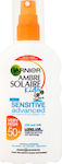 Garnier Ambre Solaire Sensitive Advanced Waterproof Kids Sunscreen Spray SPF50 200ml