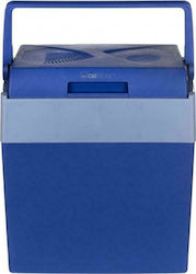 Clatronic Ηλεκτρικό Φορητό Ψυγείο 220V / 12V Blue/Grey 30lt