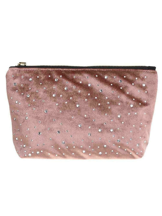 Damen Necessaire in Rosa Farbe 25cm