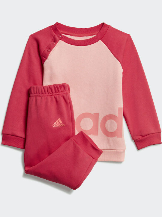 Adidas Σετ Φόρμας για Κορίτσι Ροζ 2τμχ