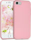 Matt Silicone Back Cover 1.2mm Pink iPhone 8/7 Plus