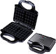 Hoomei Waffeleisen 2 Plätze 750W Schwarz