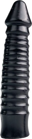 All Black Dingus Dildo Μαύρο 27cm