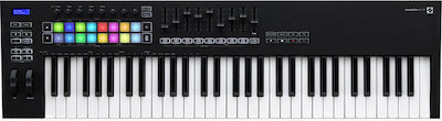 Novation Midi Keyboard Launchkey MkIII με 61 Πλήκτρα σε Μαύρο Χρώμα