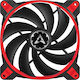 Arctic BioniX F140 4-Pin PWM Case Fan Red