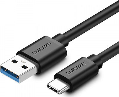 Ugreen Regular USB 3.0 Cable USB-C male - USB-A male Μαύρο 2m (20884)