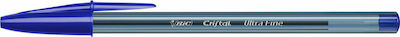 Bic Cristal Exact Pen Ballpoint 0.7mm with Blue Ink