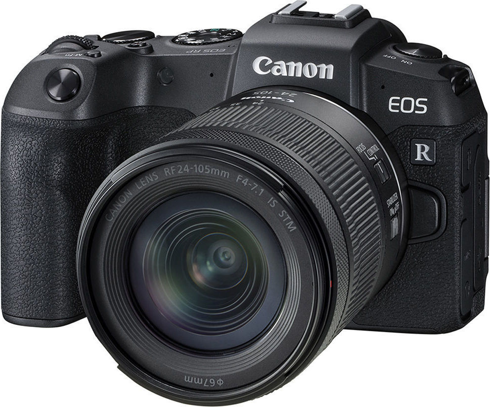 Canon EOS RP Kit (RF 24-105mm F4-7.1 IS STM) Black - Skroutz.gr