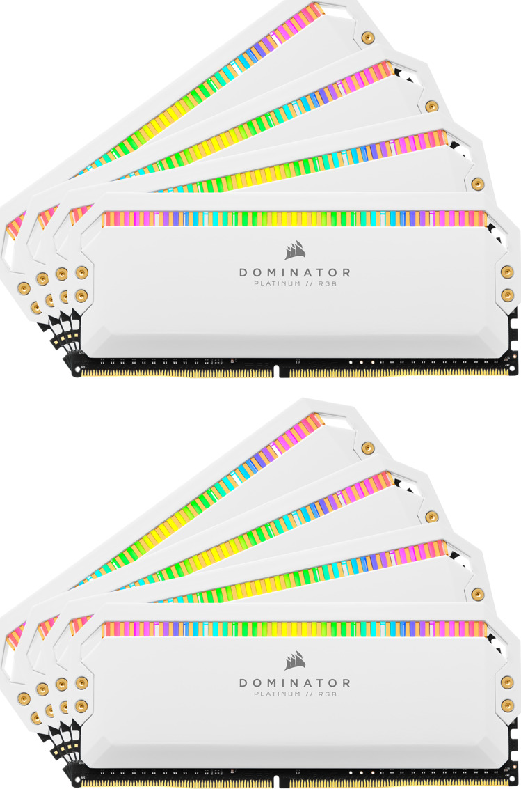 Corsair Dominator Platinum RGB 128GB DDR4 RAM με 8 Modules (8x16GB) και ...