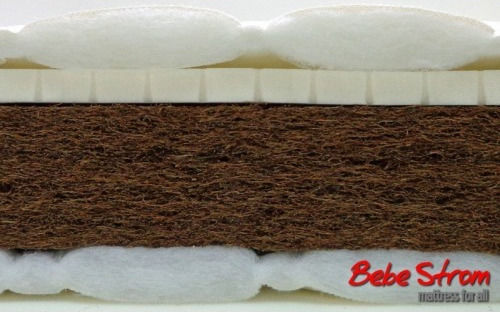 Bebe Strom Матрак Игрално площадче с Кокосови влакна и Латекс 60смx120см