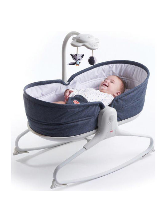 Tiny Love Ηλεκτρικό Relax Μωρού Napper Denim με Δόνηση 3 σε 1 για Παιδί έως 18kg